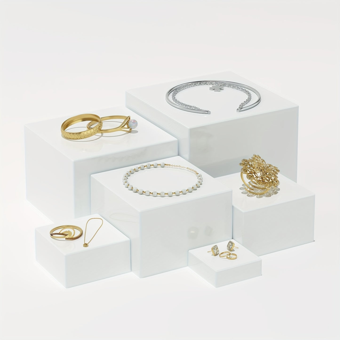 6 Acrylic Display Boxes