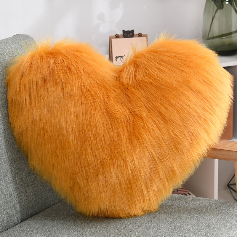 Heart Shape Throw Pillow